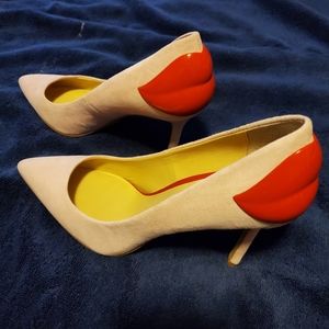 Katy Perry Pink Suede Pumps